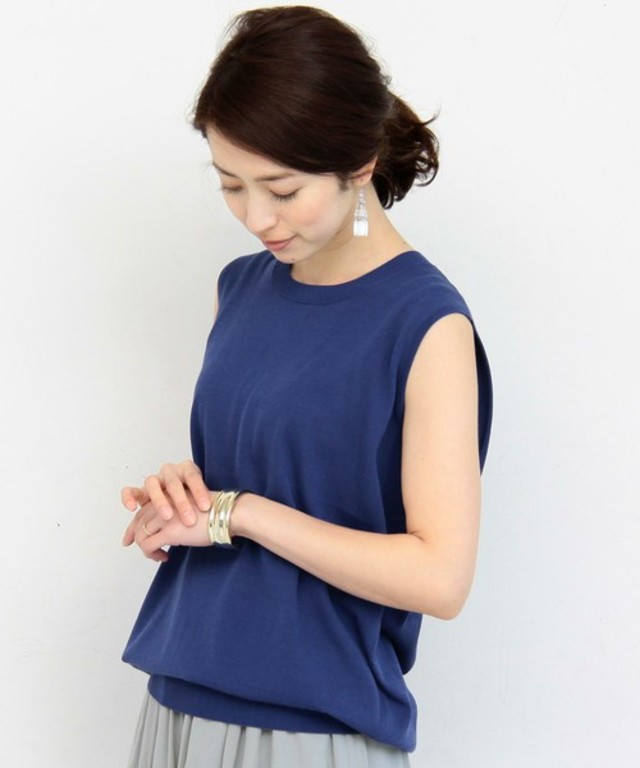 BEAUTY&YOUTH UNITED ARROWS BY∵ 16Gサマーニットノースリーブ