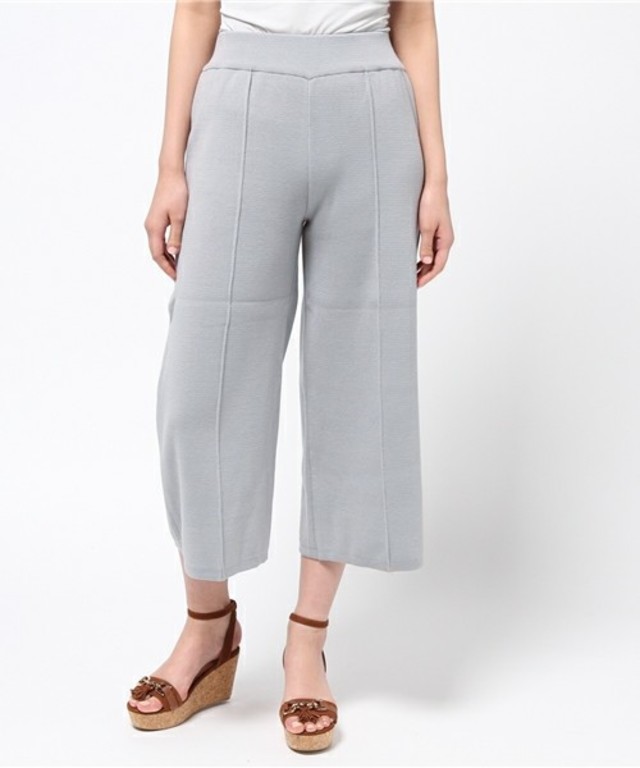 ワイドニットパンツ