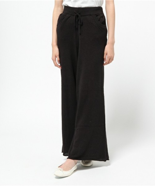 SALON by PJ／サマーニットワイドパンツ