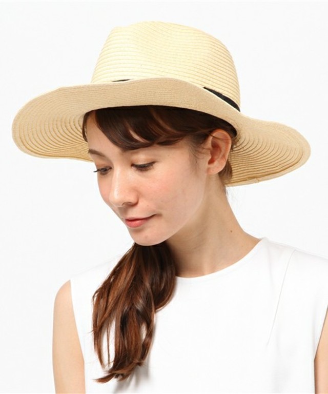 つば広ペーパーハット