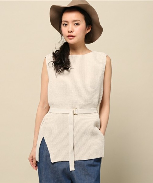 ROPE' mademoiselle Ｖネックアゼアミベスト