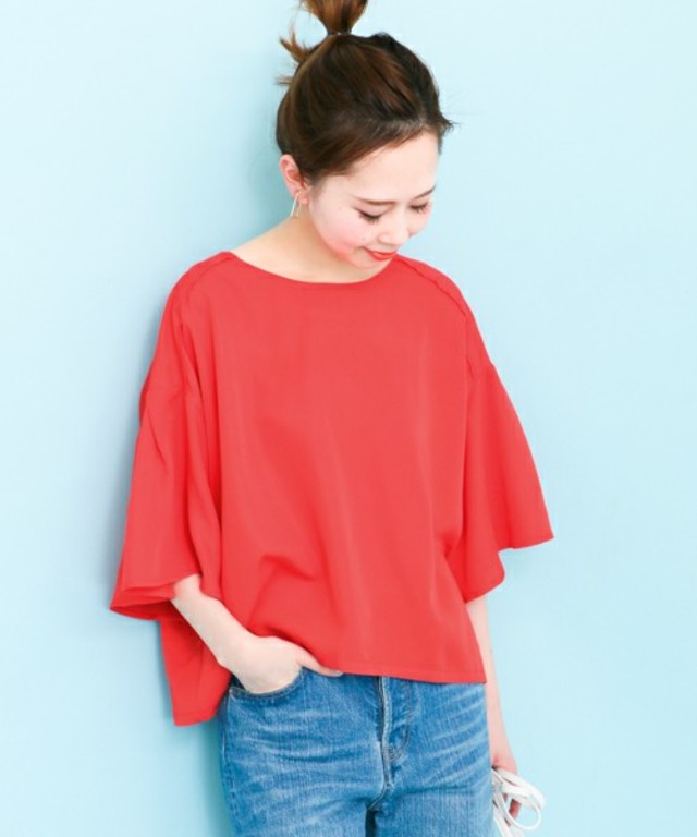 KBF　フレアスリーブプルオーバー