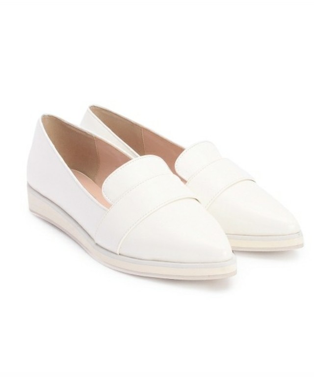 UNTITLED フェイクレザーオペラシューズ