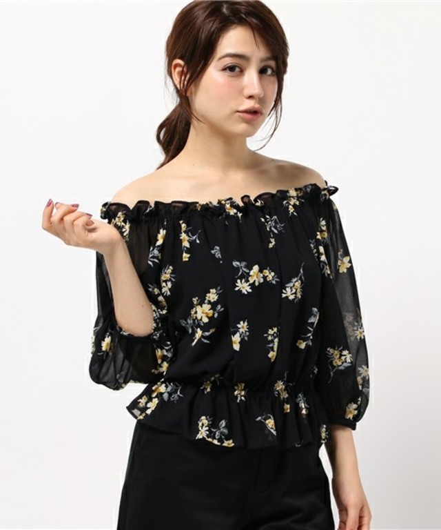 JILL by JILLSTUART FLOWER CHIFFON PT