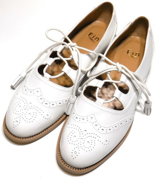 【低反発スポンジ入り】ギリーフラットシューズ