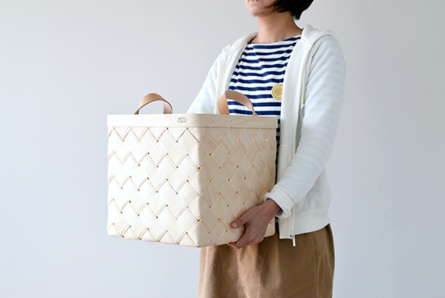 Verso Design/ヴェルソデザイン/スクエアバスケット(L)