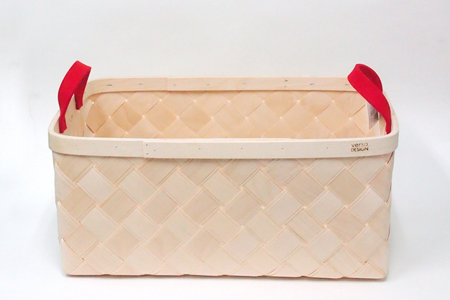 Verso Design/ヴェルソデザイン/LASTU　バスケット(XXL)レッド