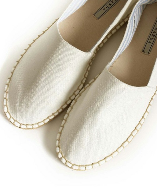 RANDA キャンバスエスパドリーユ