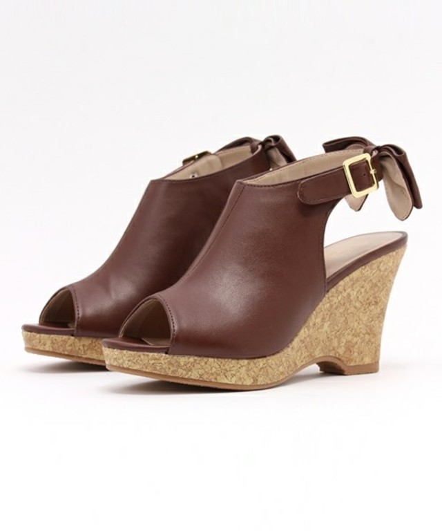 earth music&ecology 【2016Summer】かかとリボンサンダル