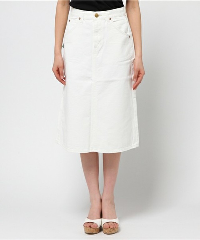 LEE:ホワイトデニムスカート