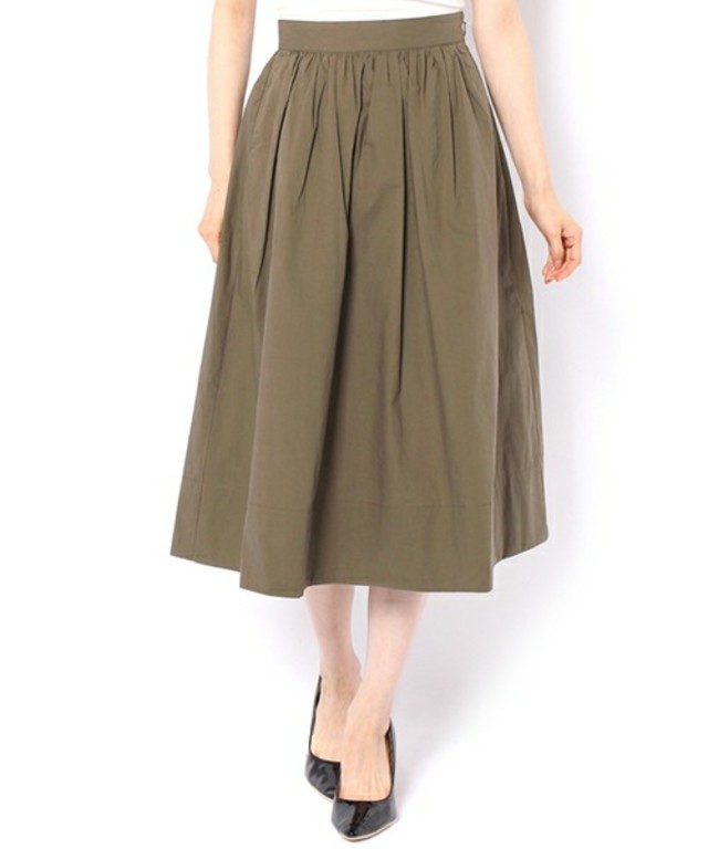 who's who Chico プリーツフレアスカート