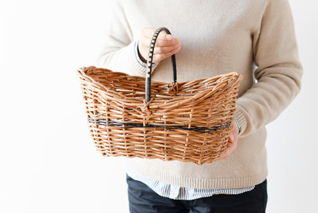 黒ハンドルバスケット（ボート）