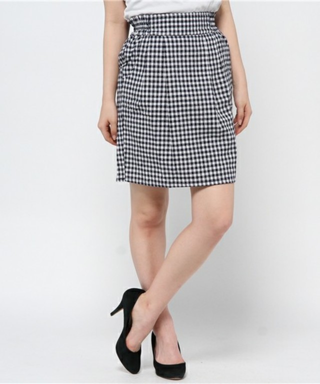 Culture Medium ギンガムチェックスカート