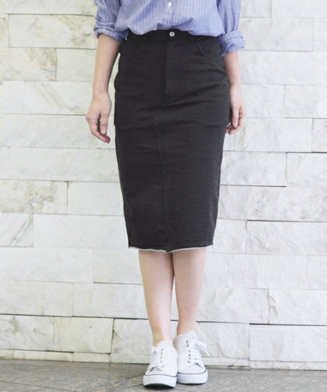 スウェットタイトスカート