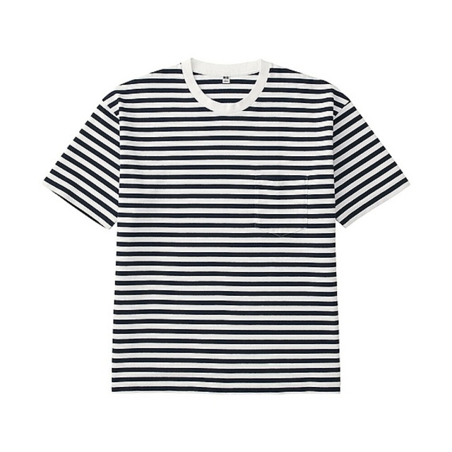 MEN ビッグシルエットボーダーT（半袖）