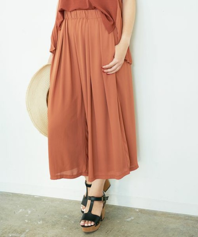 ViS  ジョーゼットスカンツ