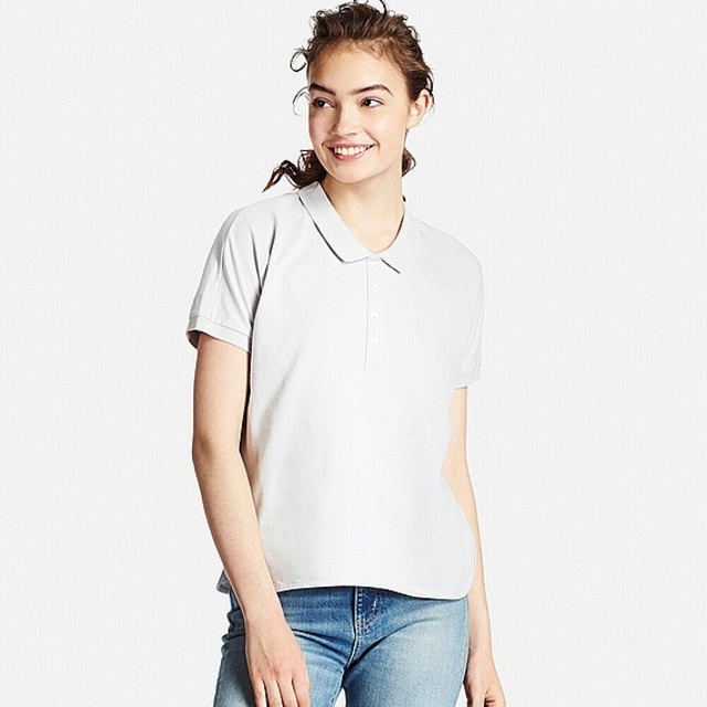 ユニクロ ドルマンポロシャツ（半袖）