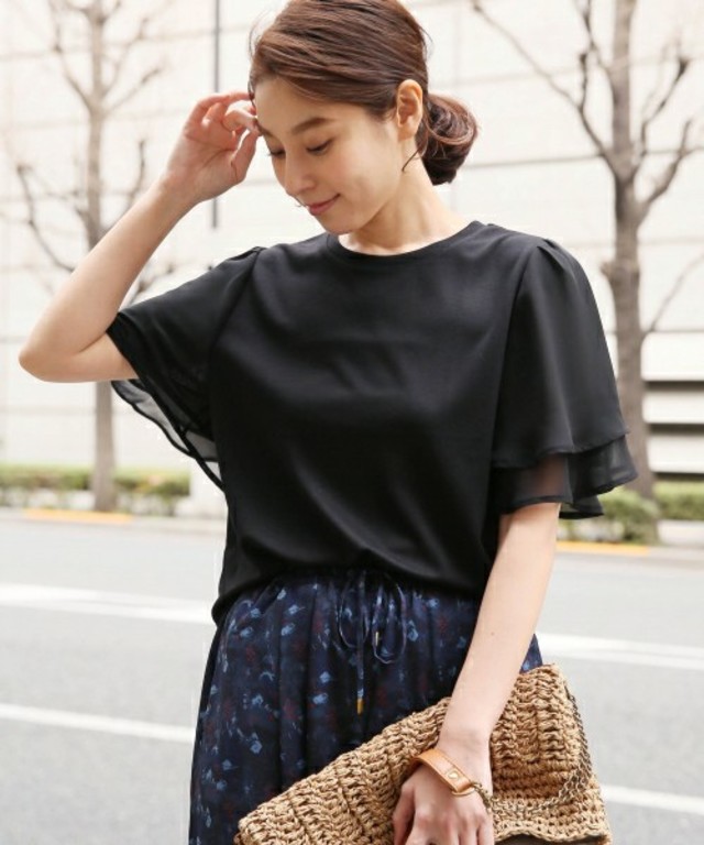 LEPSIM ソデフハクフレアプルオーバーSS