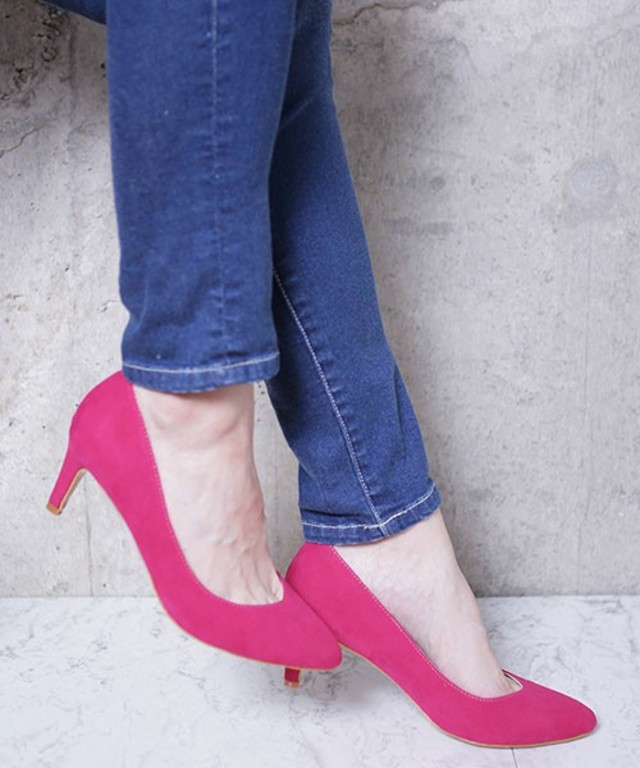 6.5cmコンフォートパンプス