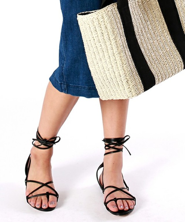 FREAK'S STORE　ハイレースアップギリーサンダル