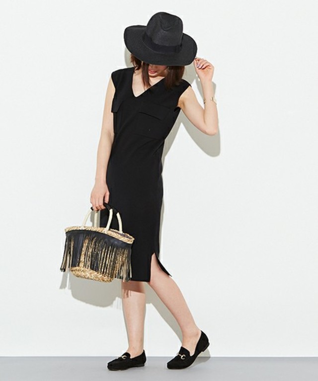 PROPORTION BODY DRESSING 《BLANCHIC》ミラノリブワンピース