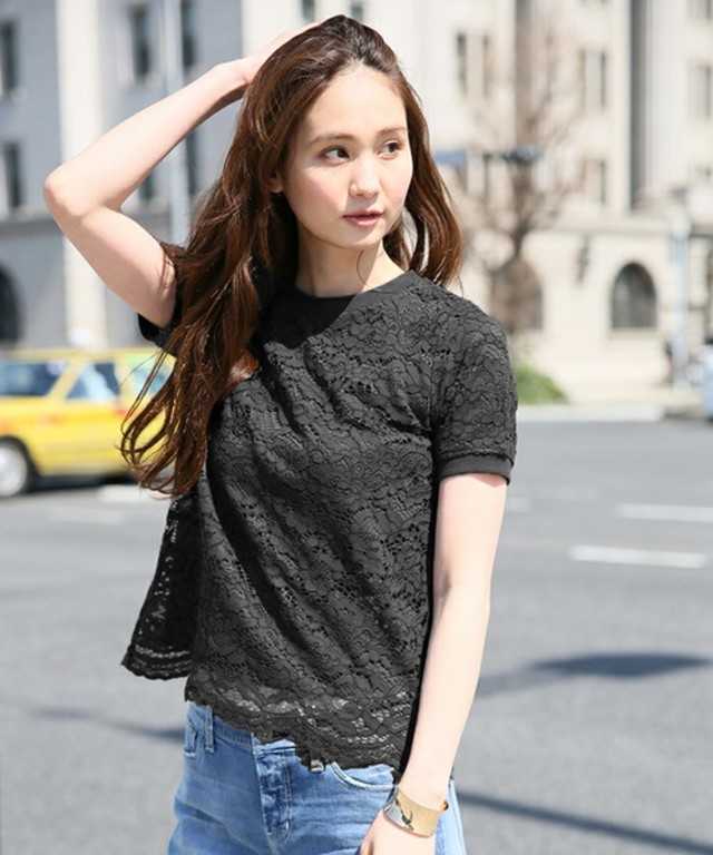 GLOBAL WORK 　ソウレースカットプルオーバー半袖