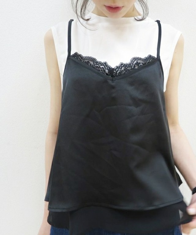 KBF　レースキャミソール