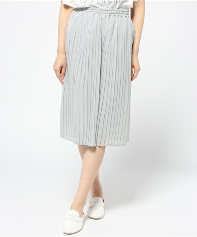 nano・universe ランダムプリーツパンツ