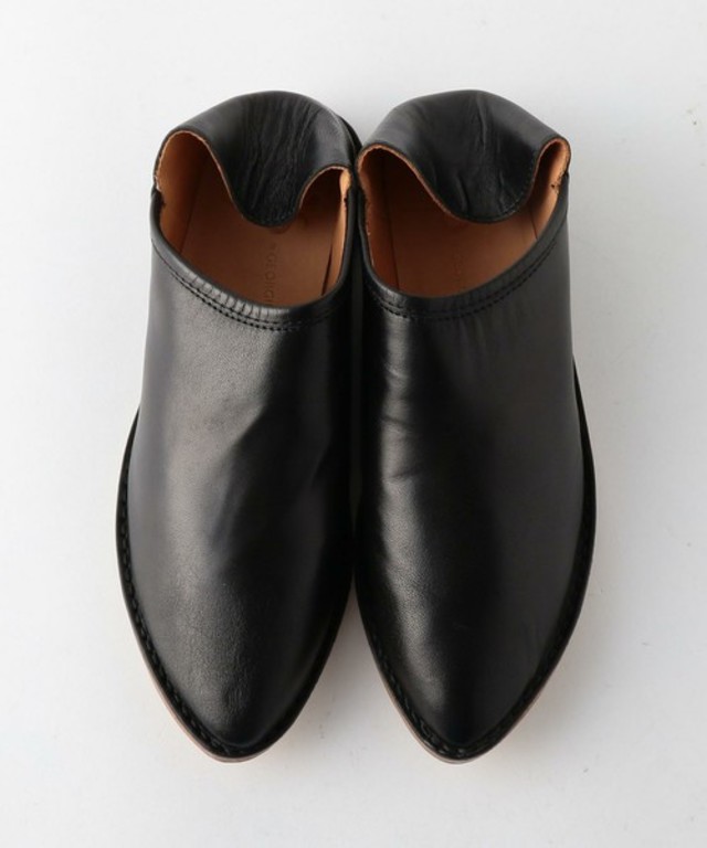 BEAUTY&YOUTH UNITED ARROWS BY GEORGINA GOODMAN レザーバブーシュ