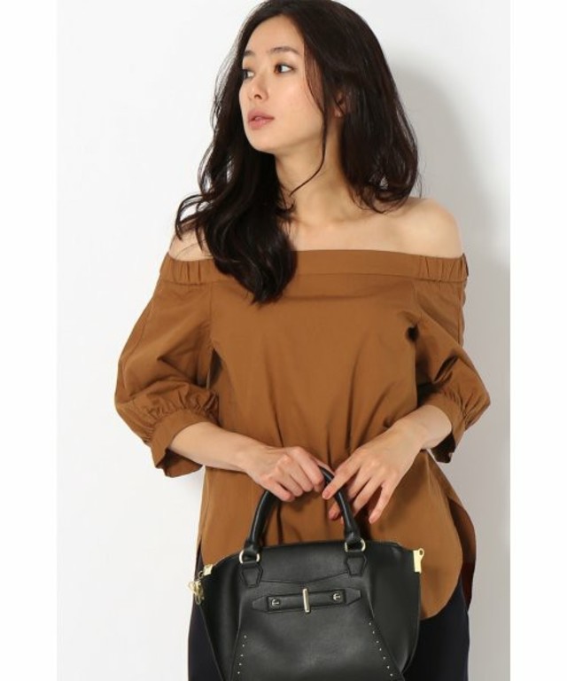 セイヒンゾメオフショル5ブソデブラウス