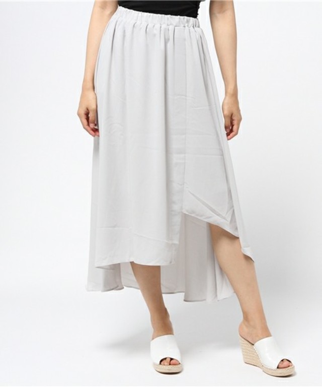 JEANASIS ロングアシンメトリースカート