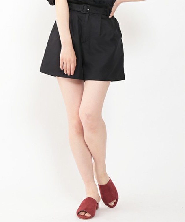 one after another NICE CLAUP ベルト付セットアップショーパン