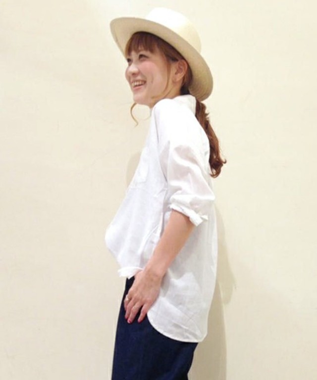 リネンレーヨンオーバーシャツ