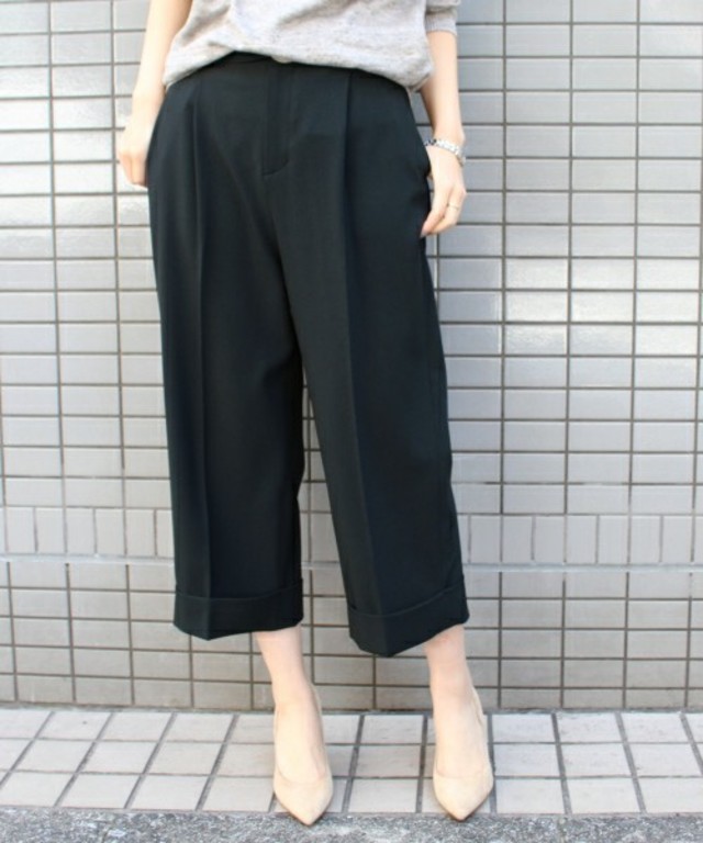 FRAMeWORK ベルトツキ 8ブタケパンツ