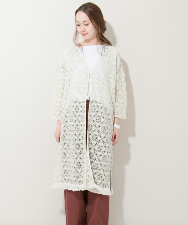 URBAN RESEARCH UR レースガウンカーディガン