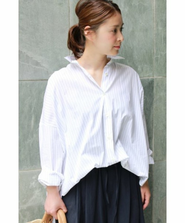 ストライプAラインシャツ
