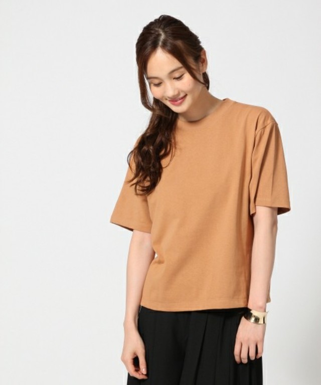 GLOBAL WORK コットンBOXTシャツ半袖