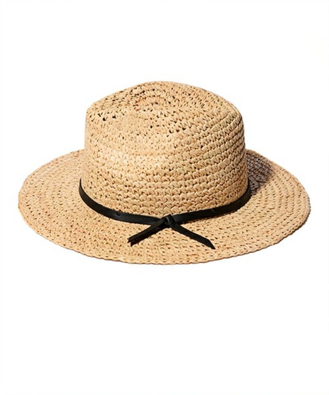 FREAK'S STORE ラフィア細編ツバ広HAT