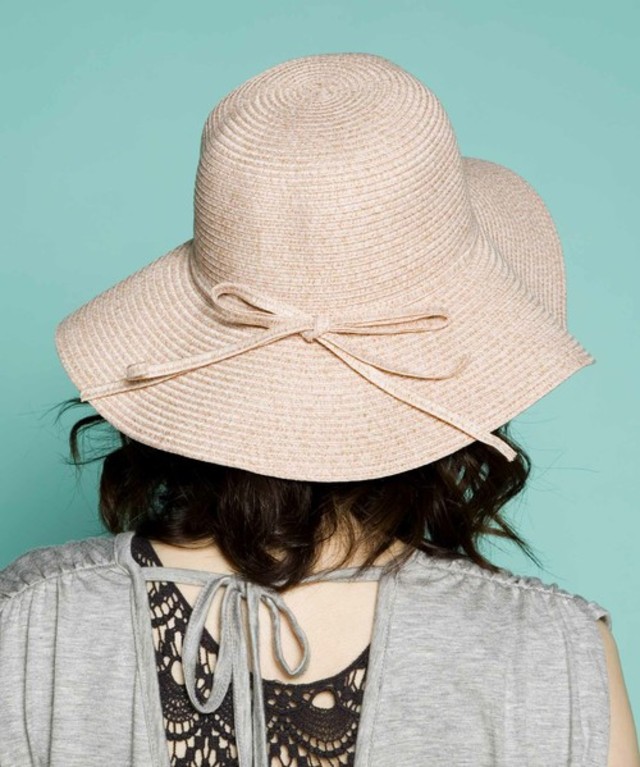 PLAIN CLOTHING　ベルト付きストローハット