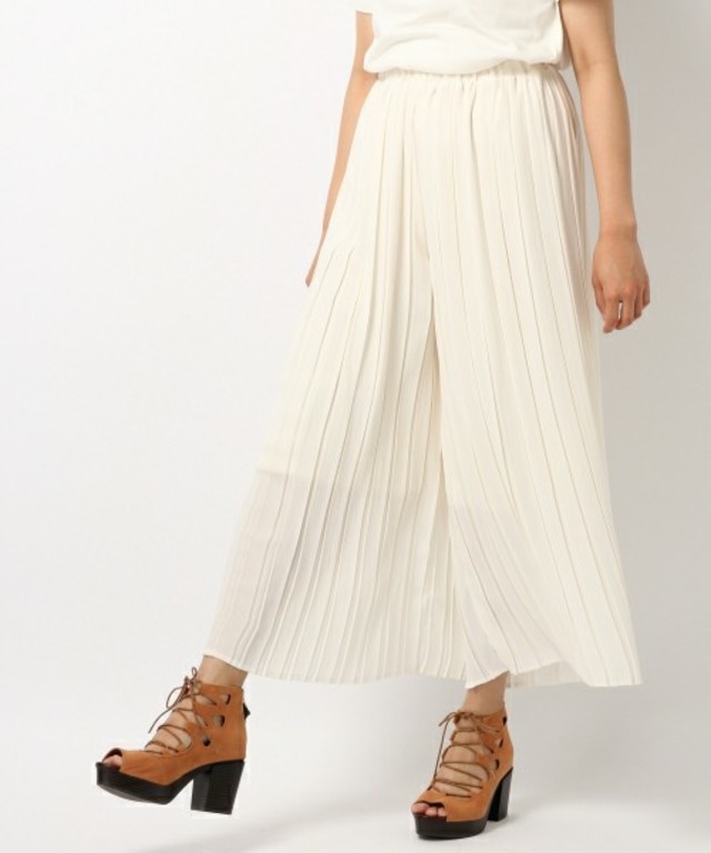 Heather HEプリーツスカンツ