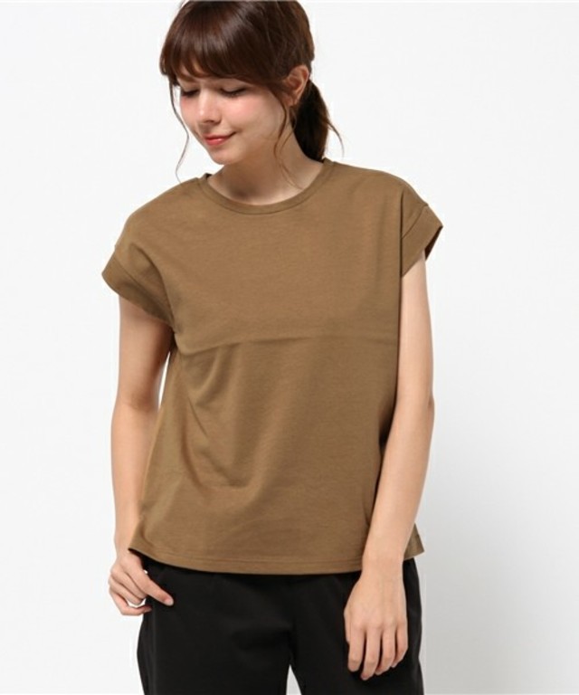 切替フレンチスリーブ プルオーバー