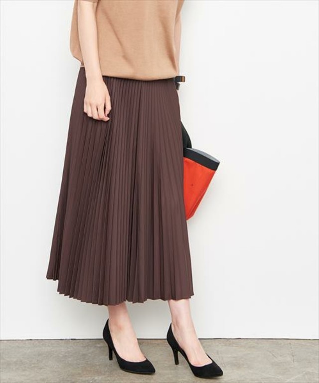 タフタアコーディンプリーツスカート
