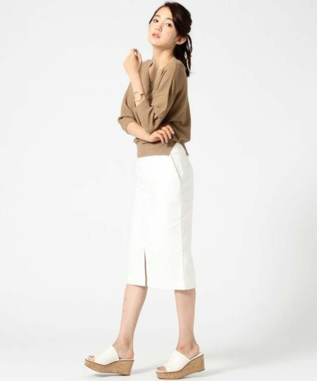 apart by lowers：ストレッチタイトスカート