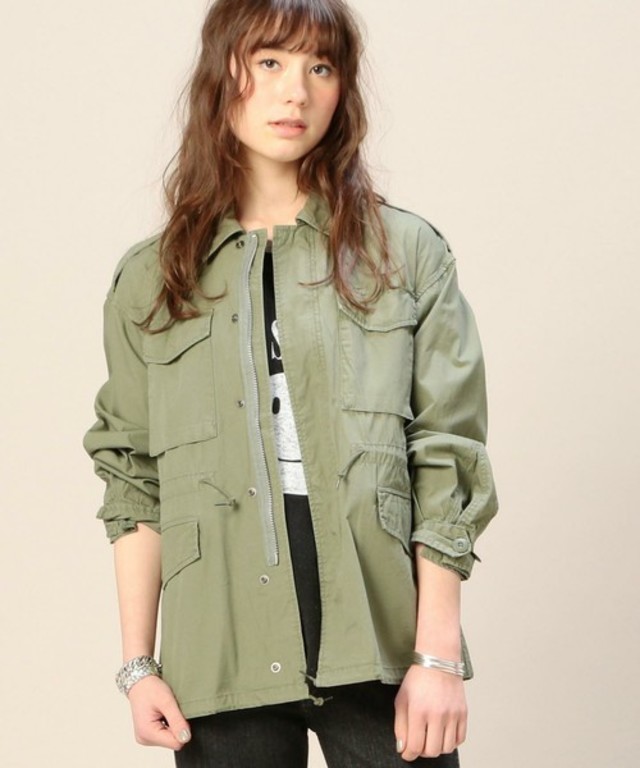 BEAUTY&YOUTH UNITED ARROWS BY コットンウェザーフィールドジャケット