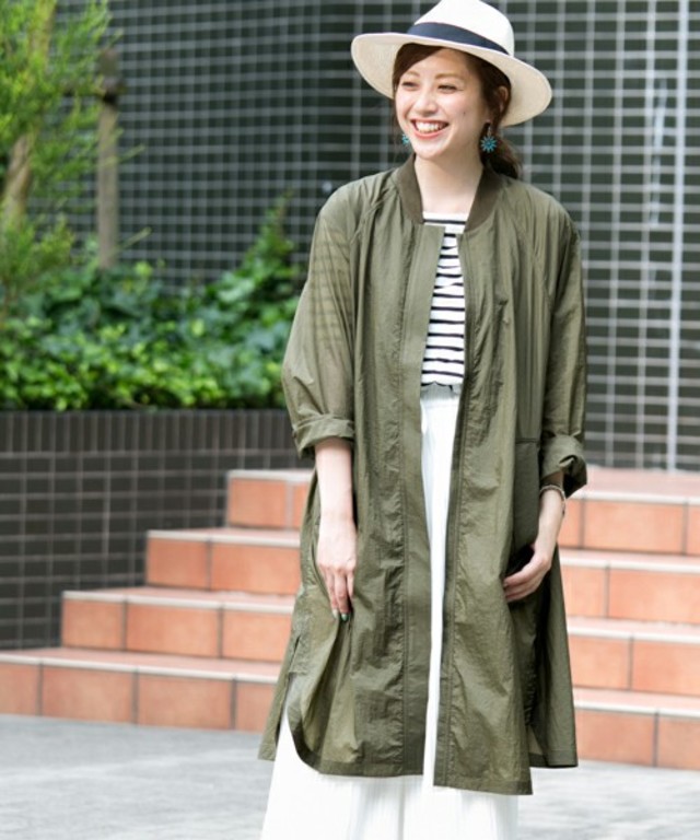 URBAN RESEARCH Sonny Label Sonny Label MA-1ロングブルゾン