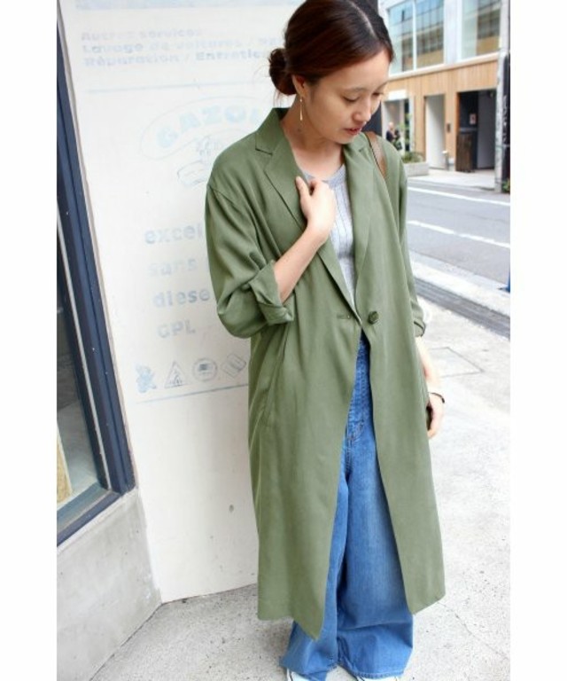 SLOBE IENA チェスターマキシコート