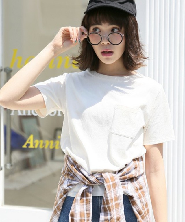 LOWRYS FARM 20CALポケＴショートスリーブ