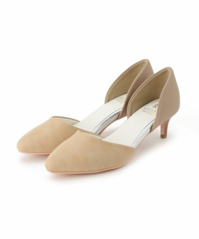 ROPE' PICNIC リザード／スムースコンビセパレートパンプス