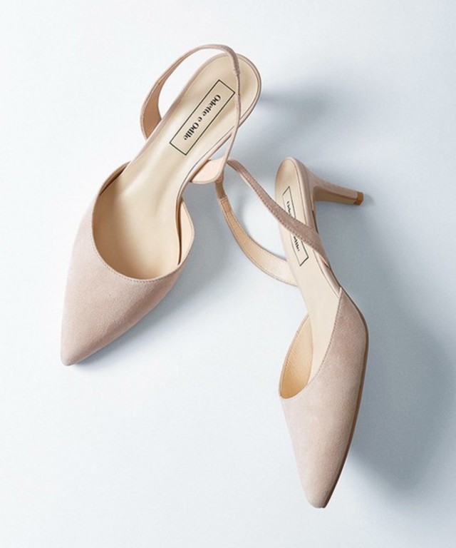 Odette e Odile OID ポインテッドバックベルト パンプス55