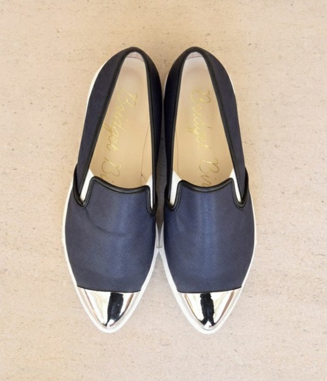 Bridget Birkin つま先金具ポインテッドスリッポン